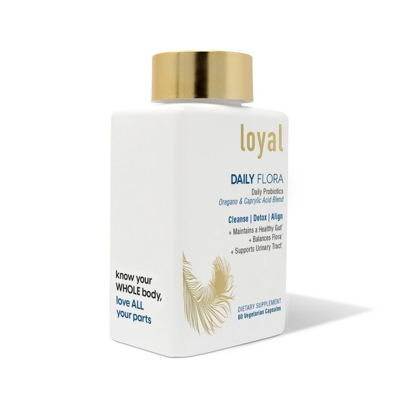 Loyal Daily Flora Probiotic Oregano & Caprylic Acid Blend - 60ct