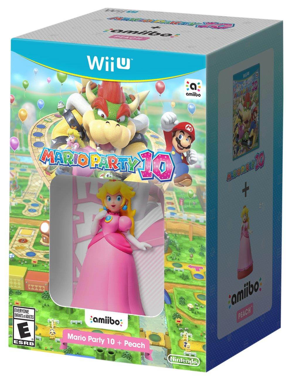 MarioParty10 Peach amiibo WiiU