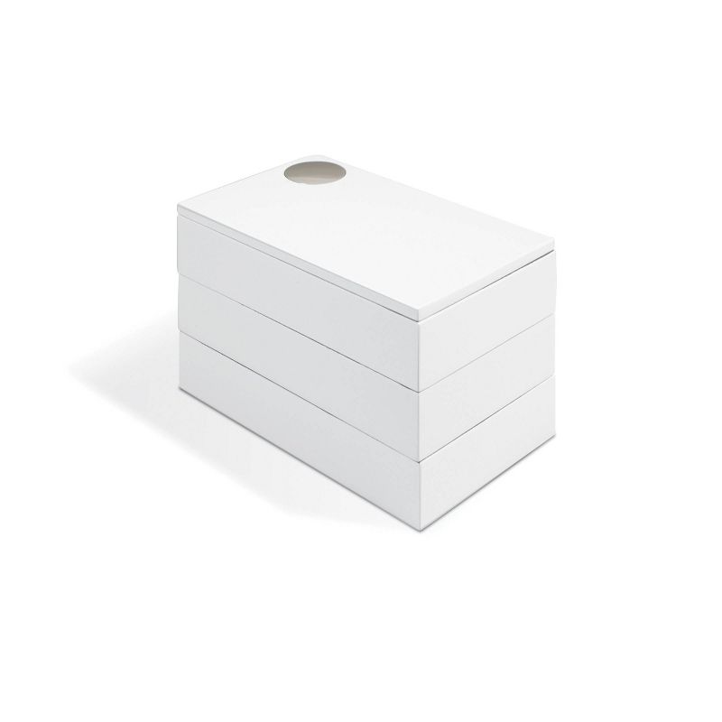Spindle Jewelry Storage Box White - Umbra
