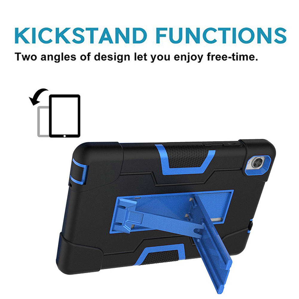 Mignova for Lenovo Tab M8 FHD TB-8705F Case,Hybrid Heavy Duty Three Layer Full-Body Shockproof Armor Rugged Hard Back Cover Built in Kickstand ONLY For Lenovo Tab M8 FHD TB-8705F