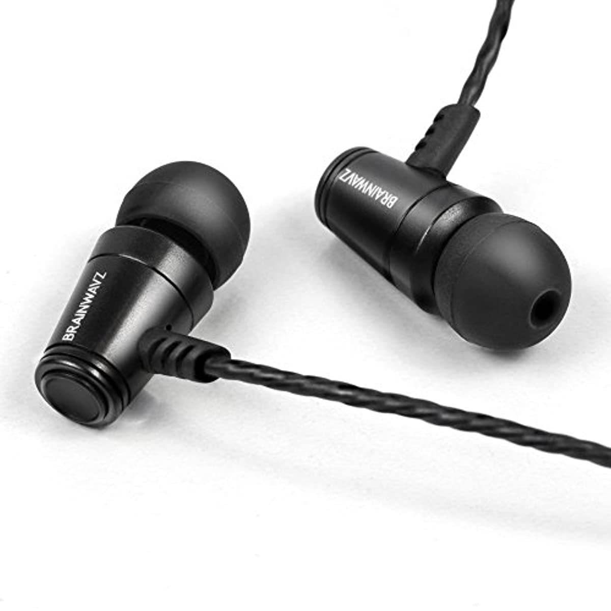 Brainwavz M100 IEM Noise Isolating Earphones with Remote & Microphone Headset for iPhone iPad, iPod & Android Devices