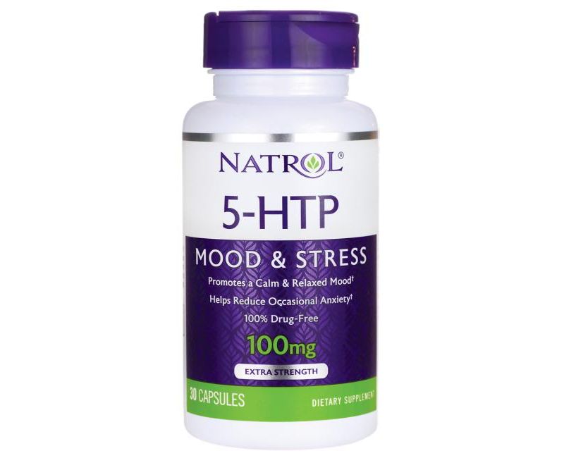 Natrol Dietary Supplements 5-Htp 100 mg Capsule 30ct.