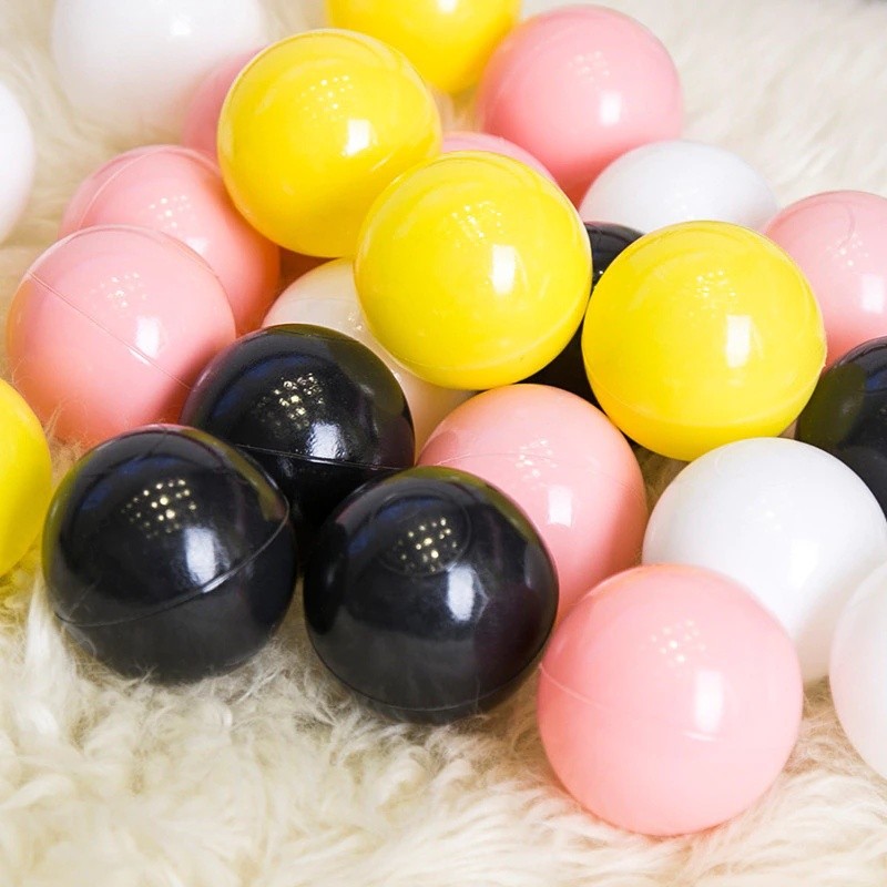 100 pcs/lot Eco-Friendly Colorful Ball Pits Soft Plastic Ocean Ball Water Pool Ocean Wave Ball Swim Toys For Children Kids Baby