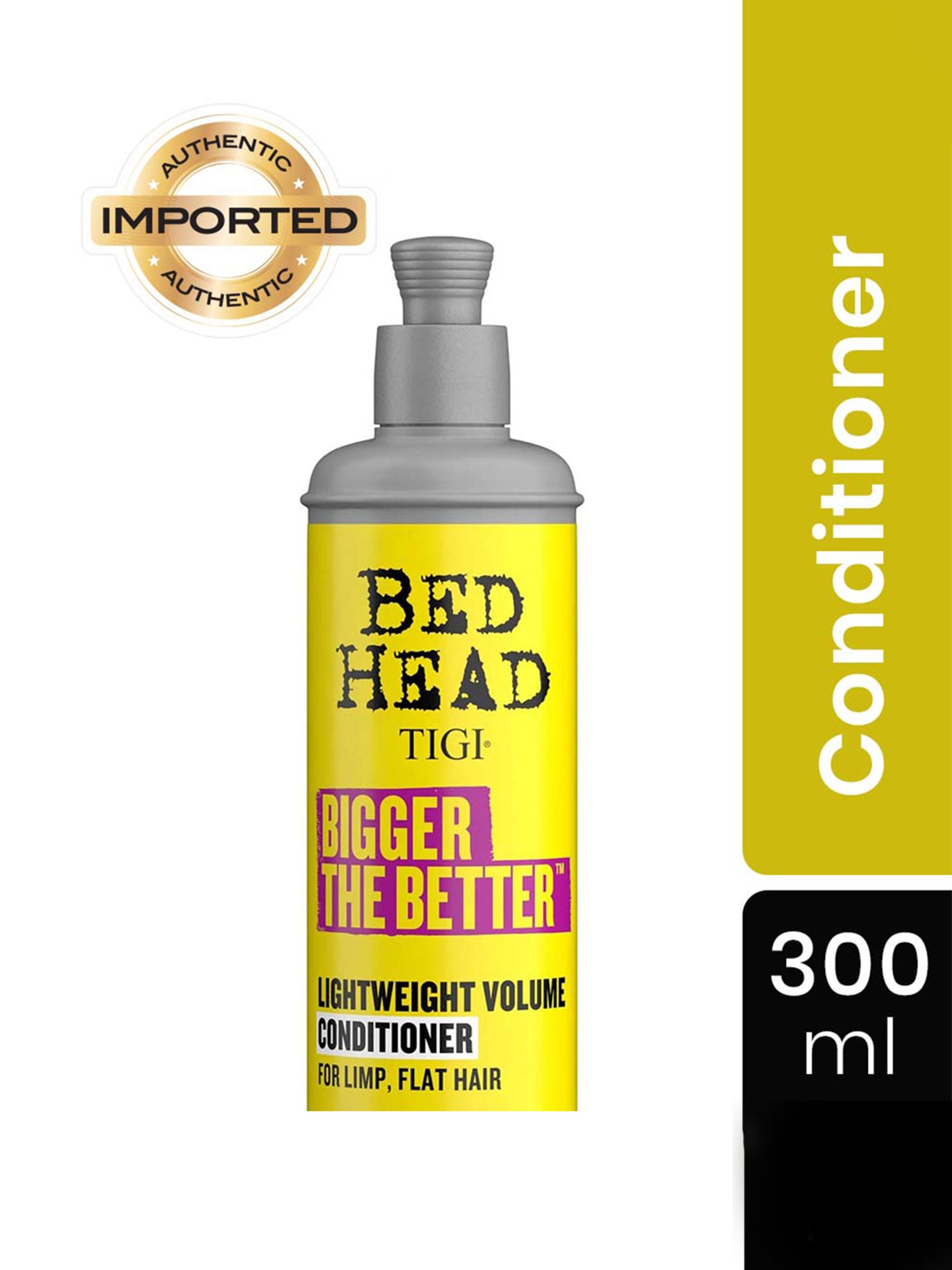 Bed Head TIGI Bigger The Better Lightweight Volume Hair Conditioner - 300 ml
