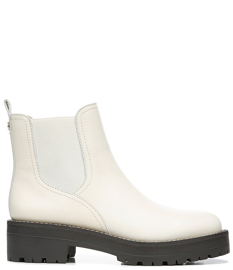 Sam Edelman Justina Waterproof Leather Chelsea Booties