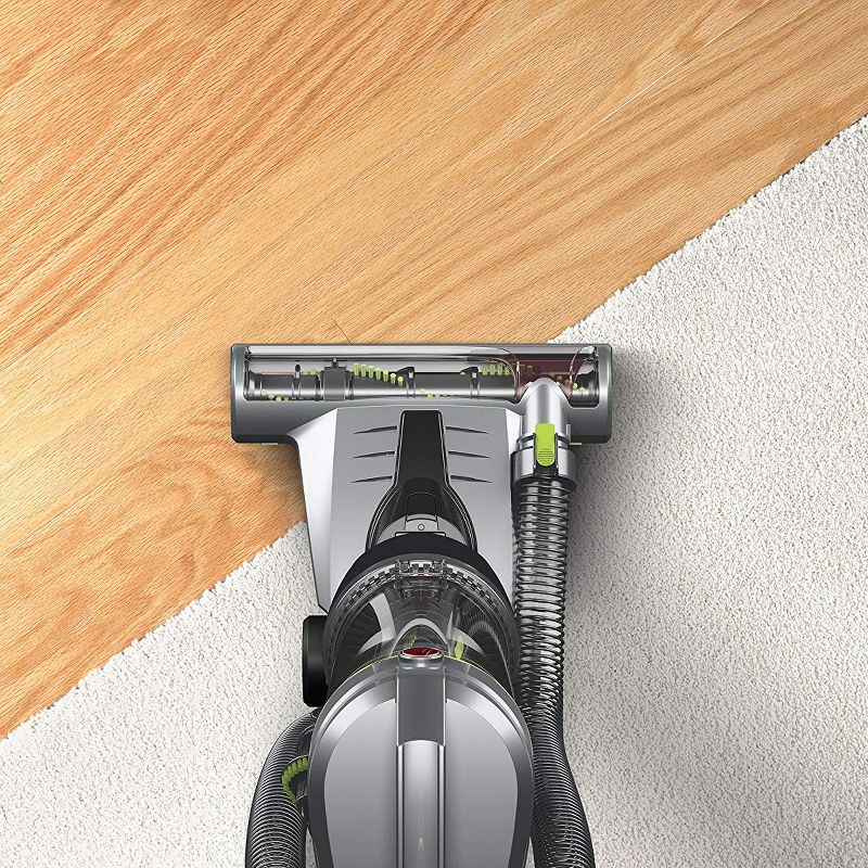 Hoover UH72460 Air Lite Bagless Lightweight Swivel Lift-Away Upright Vacuum Cleaner for Carpet and Hard Floors, Green (Certified Refurbished)