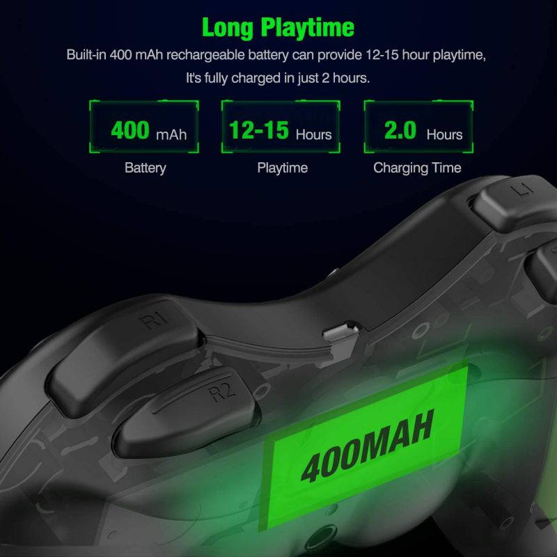 BEBONCOOL Wireless Pro Controller for Switch, Wireless Controller for Switch Pro Controller with Dual Shock, Motion Control Compatible with Switch/Switch Lite