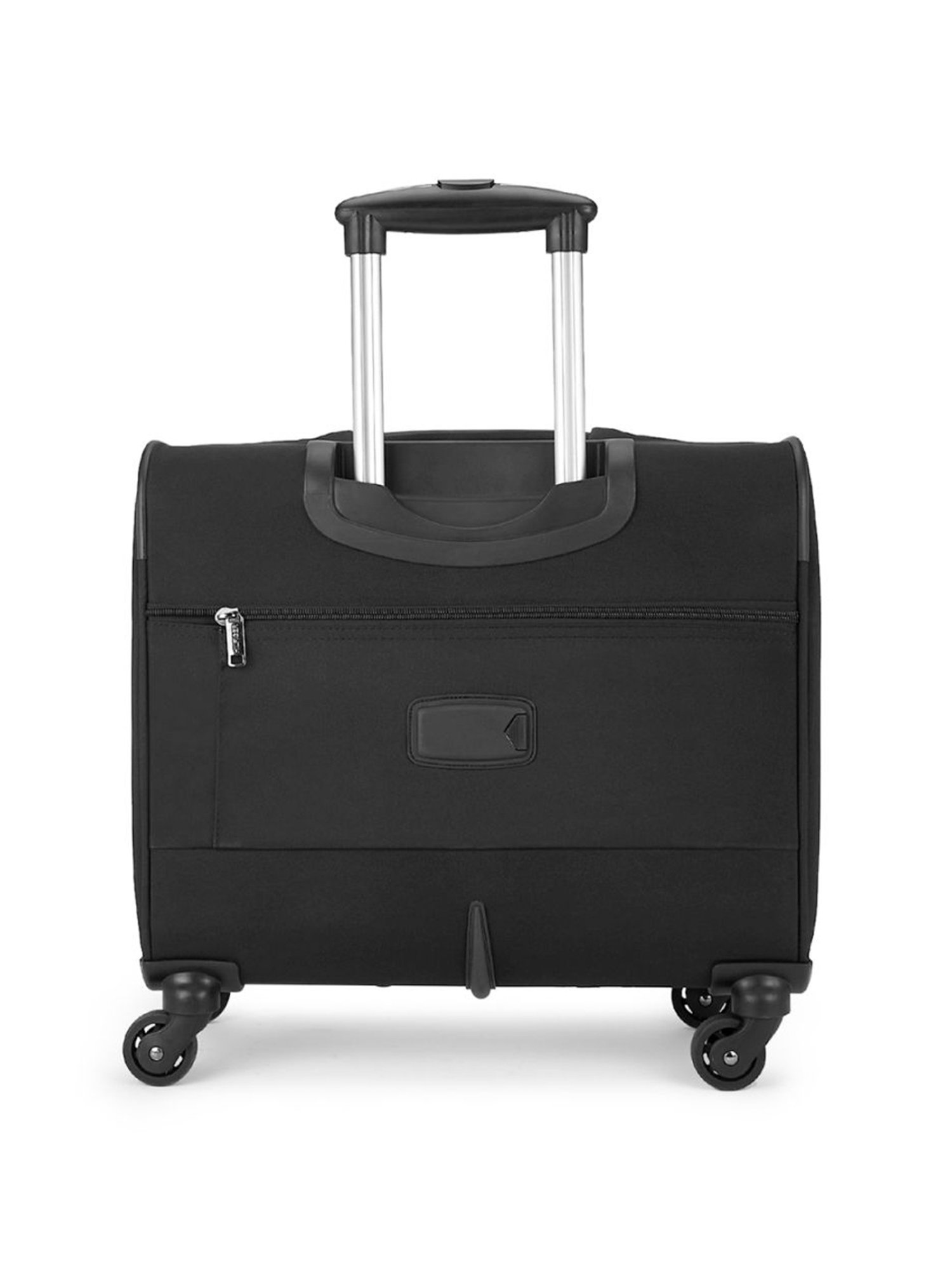 Tommy Hilfiger Nashville Black Solid Soft Cabin Overnighter Trolley Bag - 45 cm