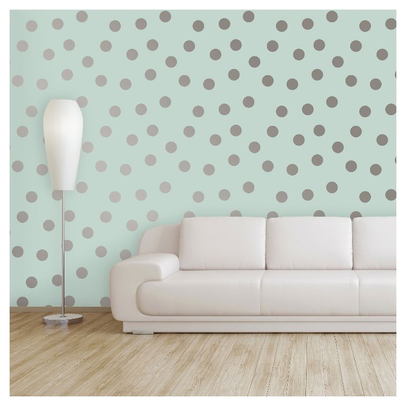 Devine Color Dots Peel & Stick Wallpaper Horizon and Sterling