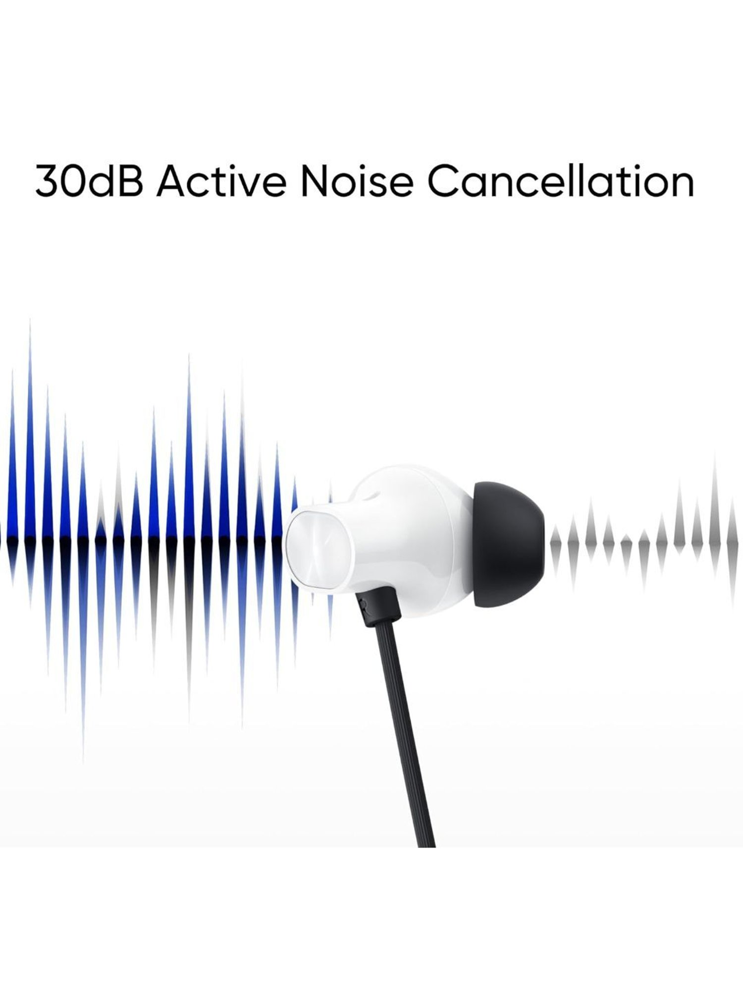 Realme Buds Wireless 3 Bluetooth Headset with 360 degree Spatial Audio (Pure Black, In the Ear)