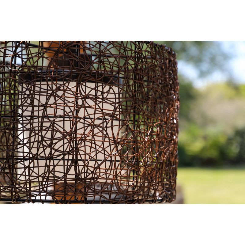 Outdoor Pendant Light Kenroy Bronze Metal