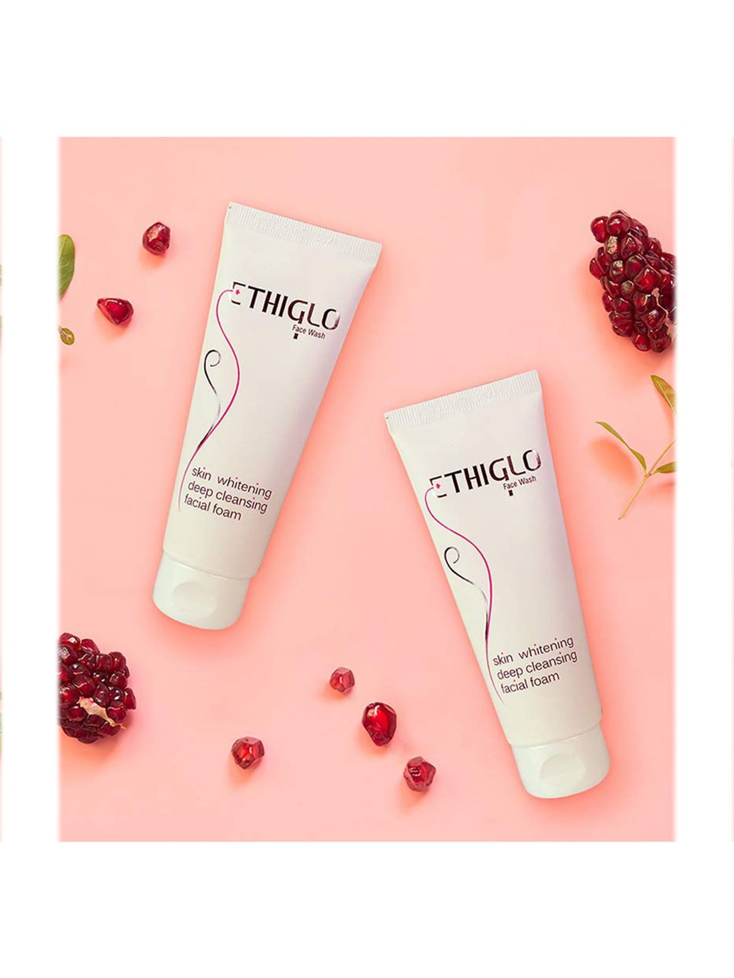 Ethiglo Skin Whitening Face Wash - Pack of 2 (200 ml Each)