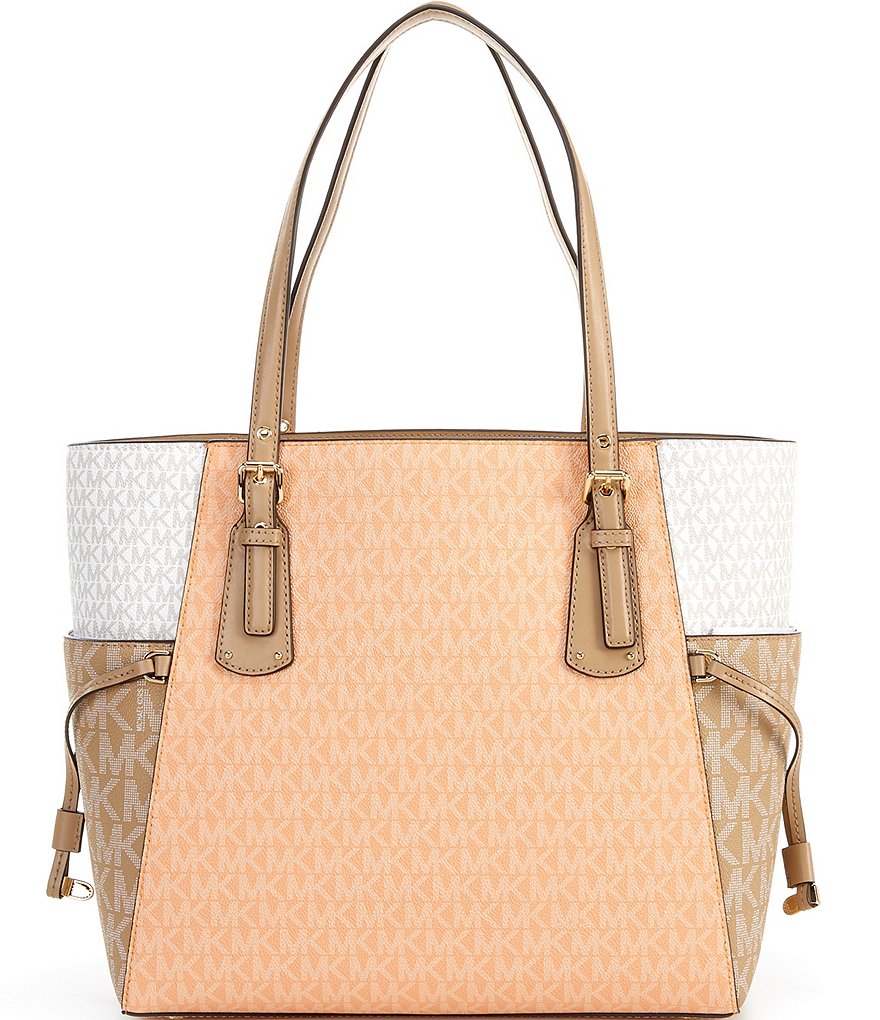 Michael Kors Signature Voyager East West Tote Bag
