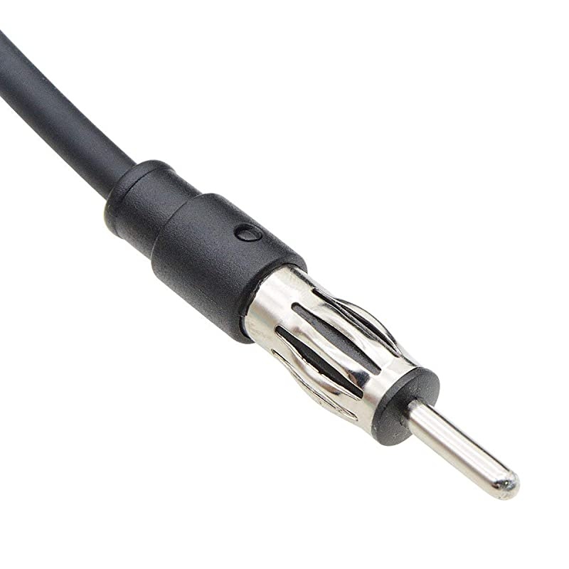 45M147 Ft Length Male to Female Universal Vehicle Car AMFM Radio Antenna Adaptor Extension Cable Pure Copper