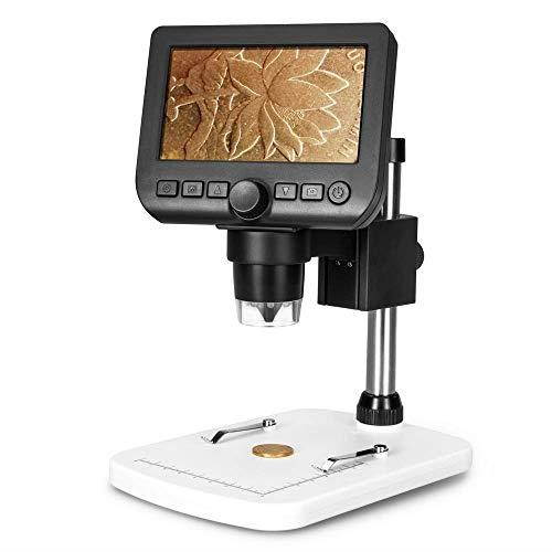 43inch Multifunctional LCD Standalone Inspection Digital Microscope 600x magnifications Video Photo Capture MicroSD Card Included Works on PCAndroid Too Measurement on PC