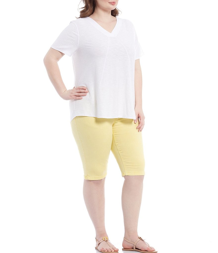 Code Bleu Plus Size Chelsea Bermuda Shorts