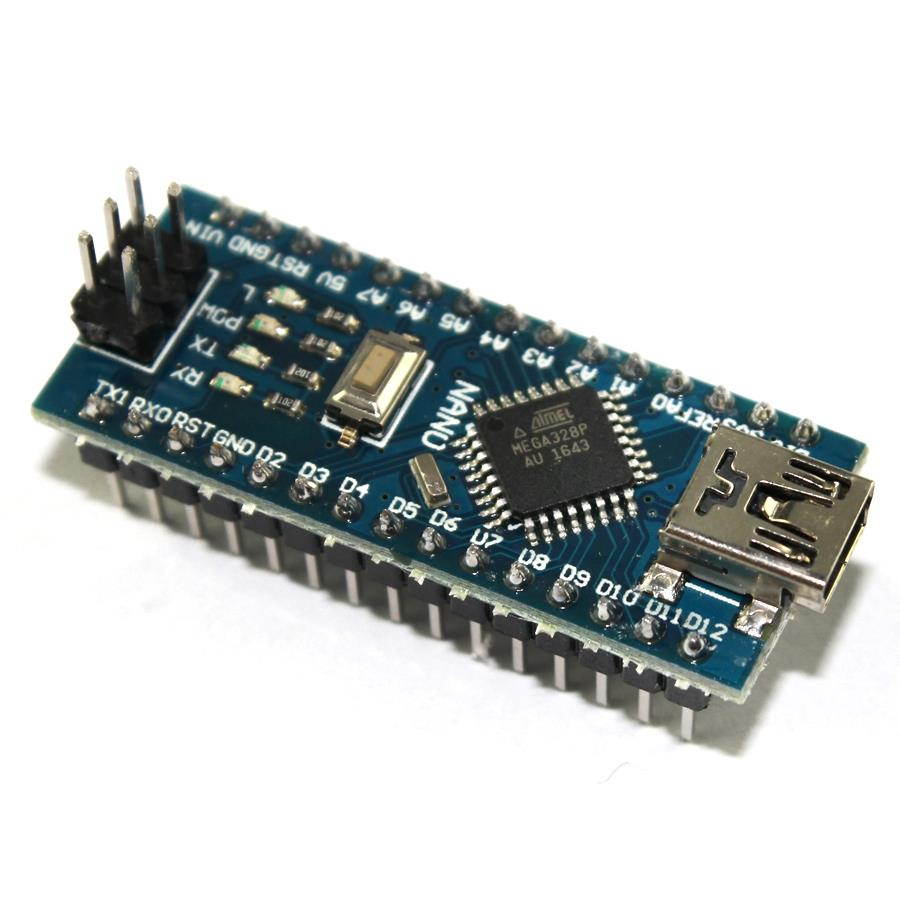Mini USB Port Nano V3.0 5V16M Micro-controller Module Development Board ATmega328P CH340G for Win Mac Arduino with USB Cable