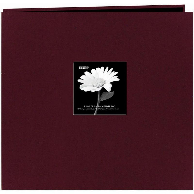Pioneer Fabric Frame Post Bound Album 12"X12"-Sweet Plum
