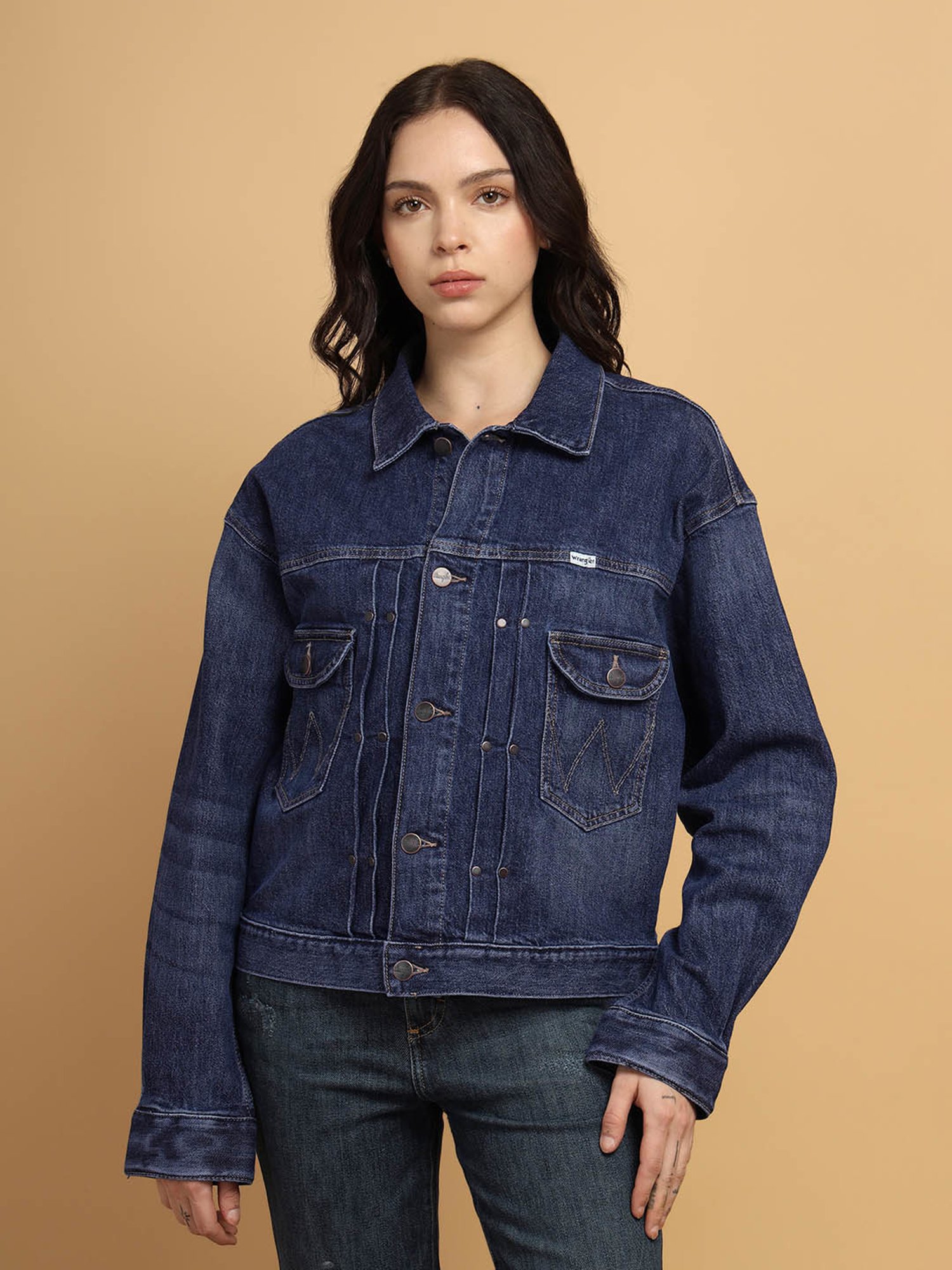 Wrangler Dark Blue Denim Jacket
