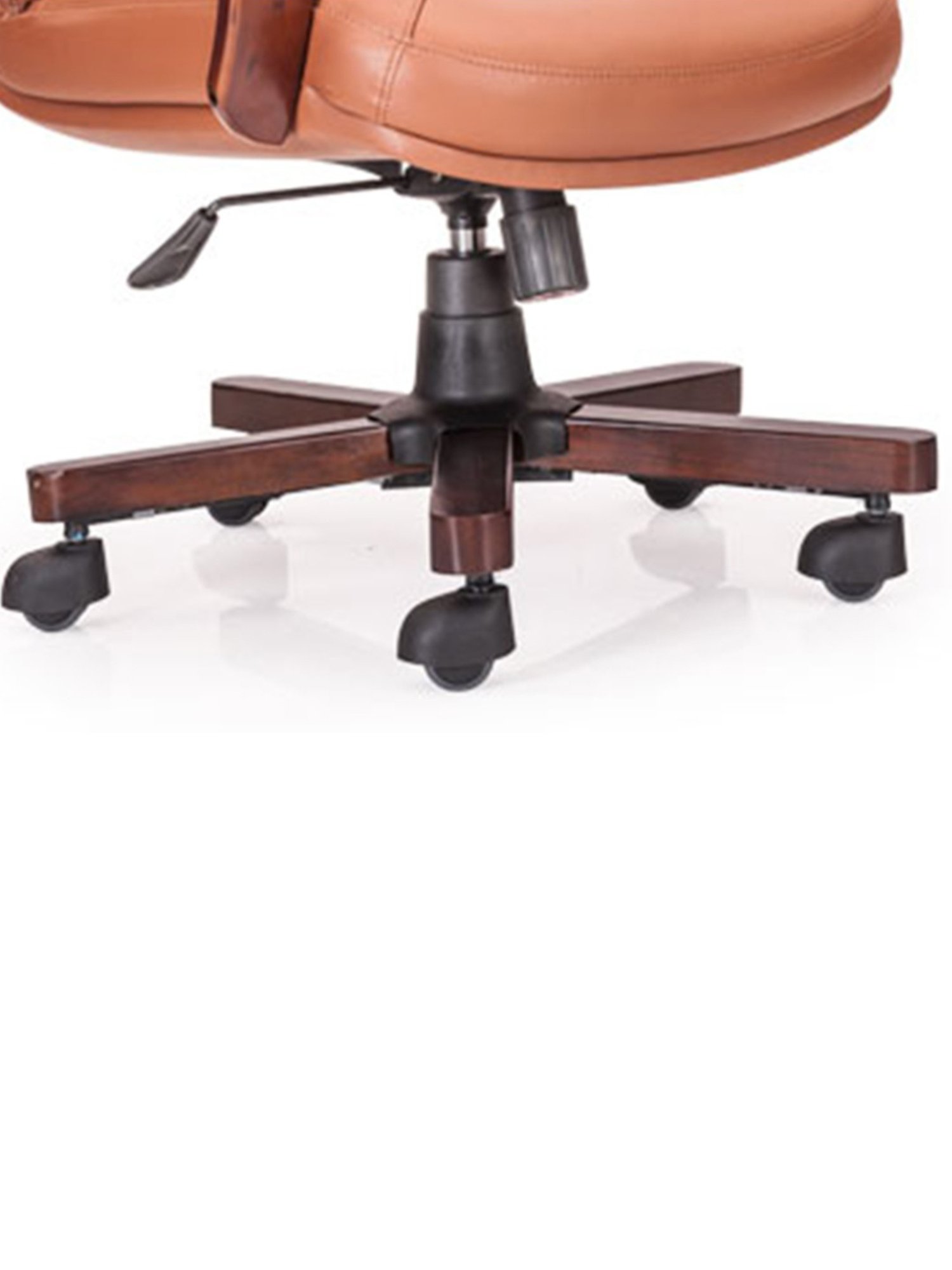 Durian Ultra Brown Leather Executive Chair