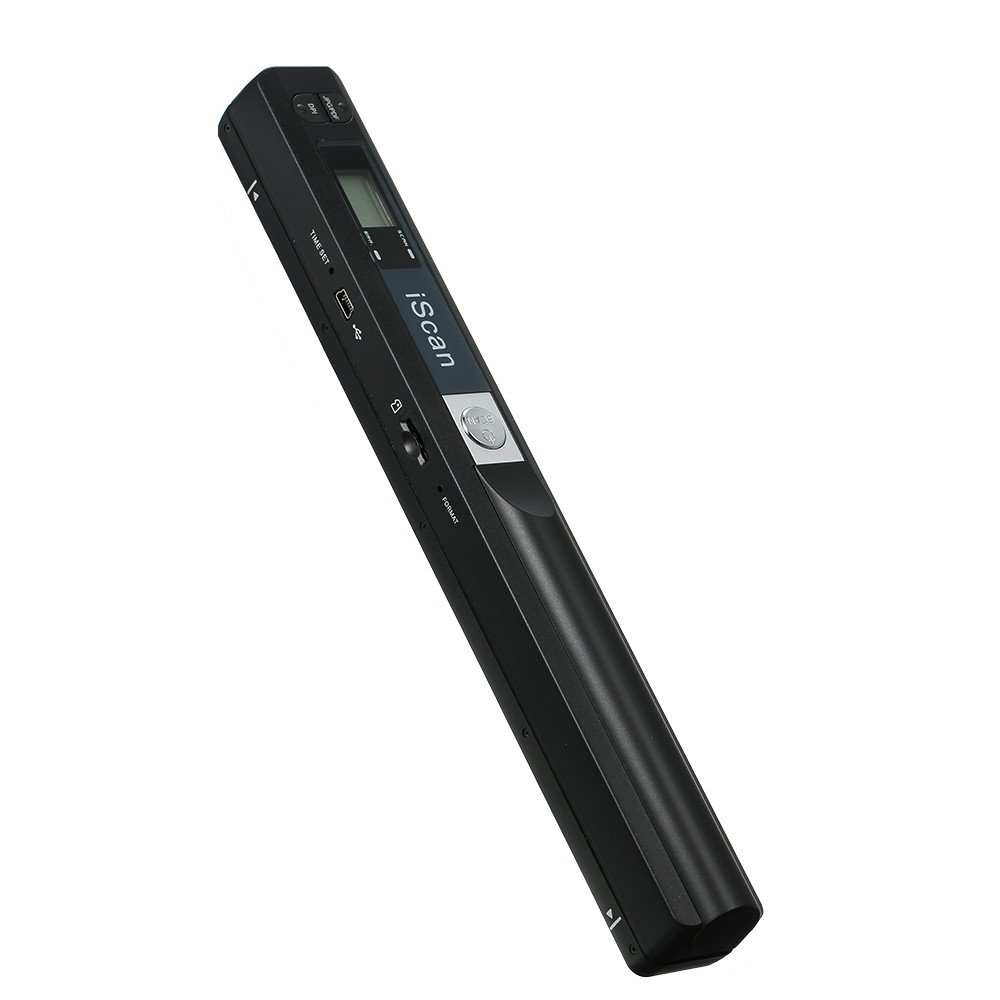 iScan Portable Scanner Mini Handheld Document Scanner A4 Book Scanner JPG and PDF Format 300/600/900 DPI