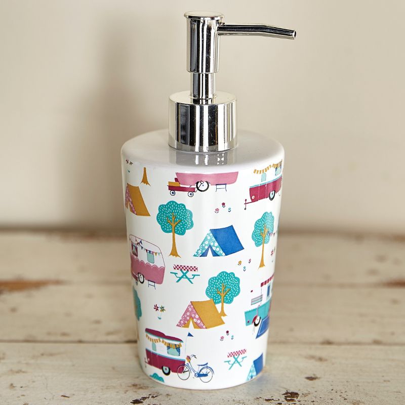 Lakeside Glamper Lifestyle Soap or Lotion Mechanical Hand Pump Dispenser