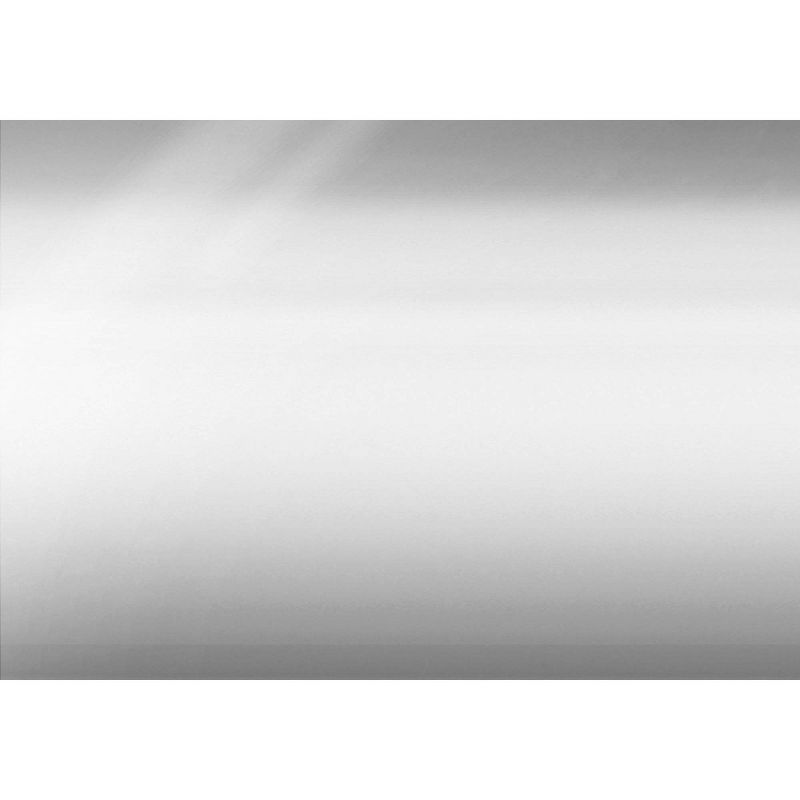 Metal/Glass Dining Table - Chrome - EveryRoom