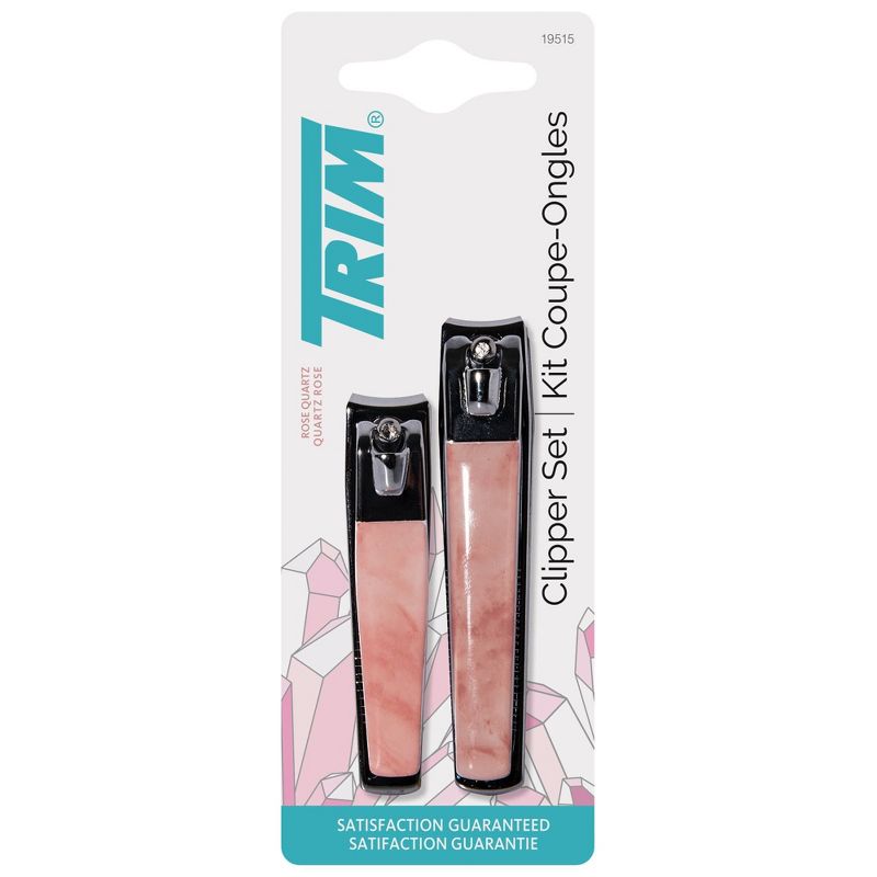 Trim Rose Quartz Nail Clipper, Toenail Combo