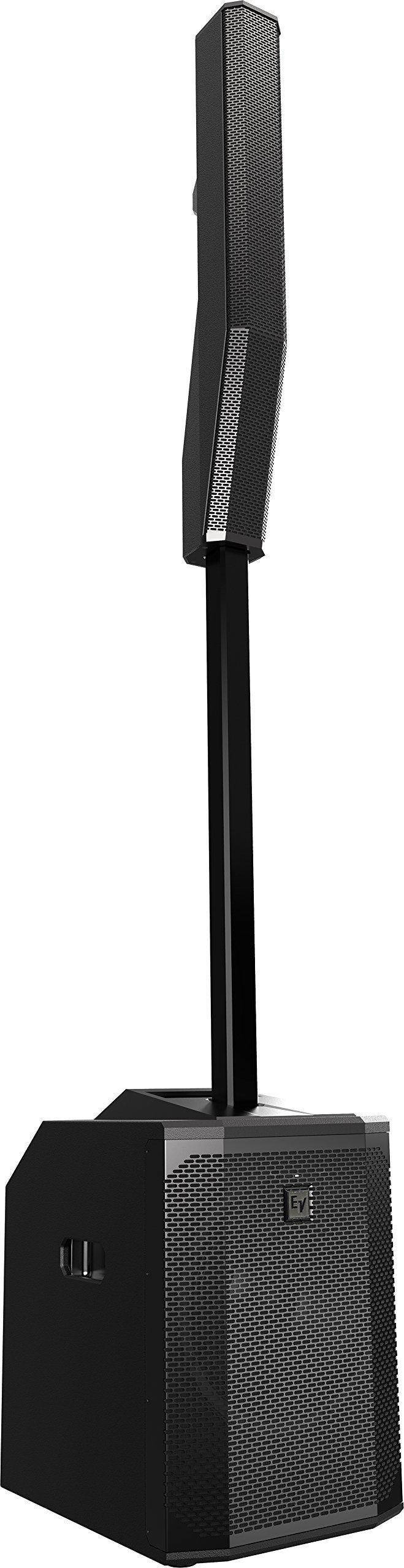 electrovoice evolve 50 1000watt powered column array system, black