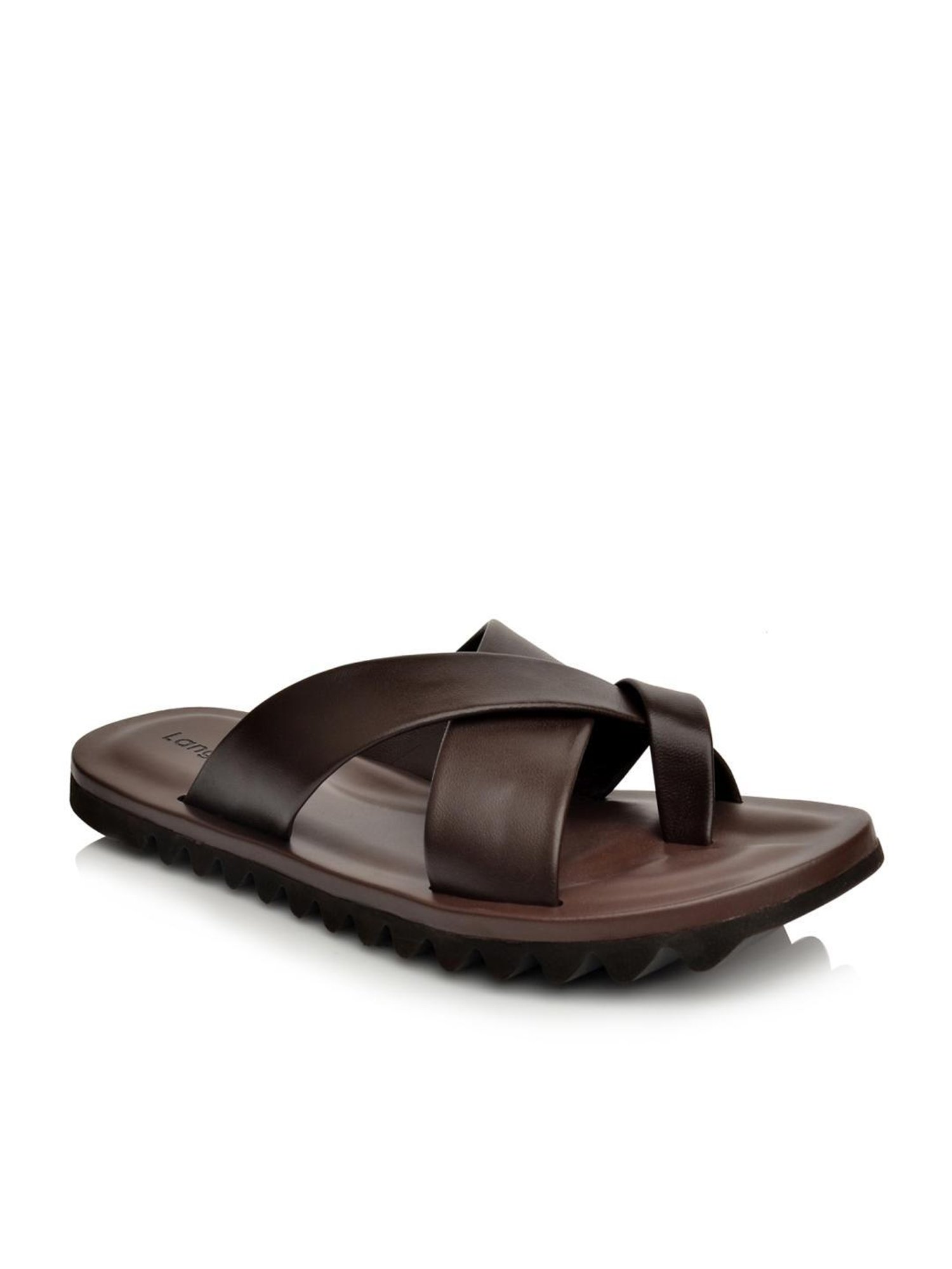 Language Shoes Men's Liam Brown Toe Ring Sandals