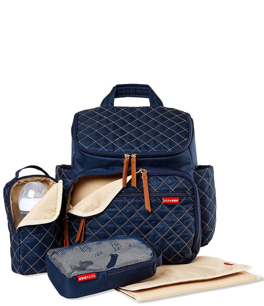 Skip Hop Quilted Forma Backpack Diaper Bag