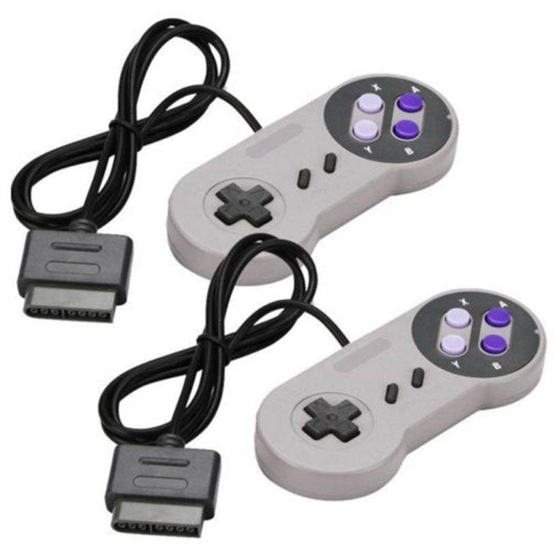 HOT SALENewest Joypad Gamepad Controller Pad For Nintendo Super for Famicom SNES 2PCS In StockBest Selling
