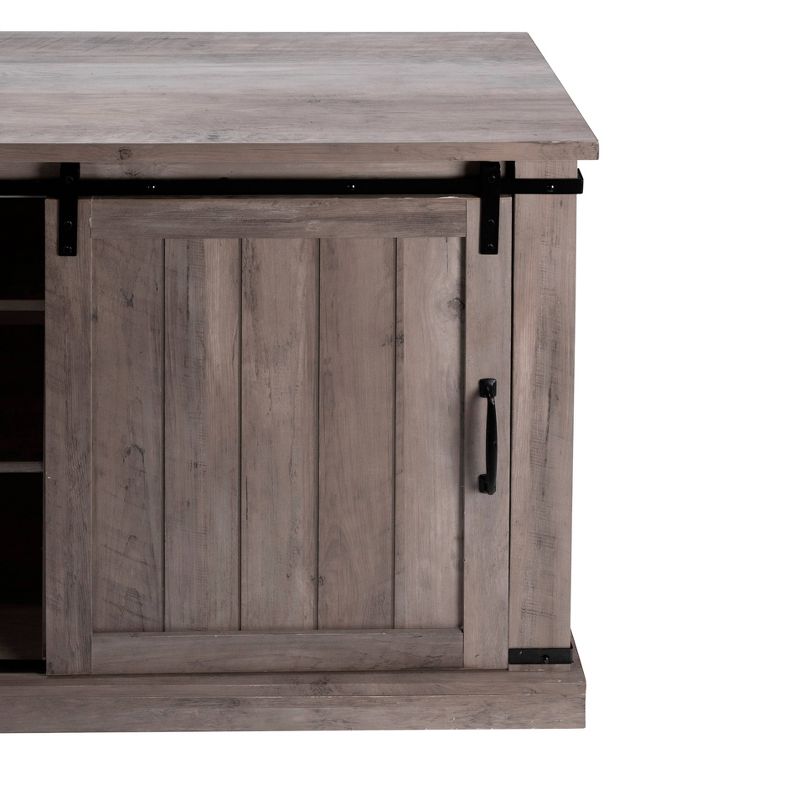 47" TV Stand For TVs up to 52" Antique Pine - Home Essentials