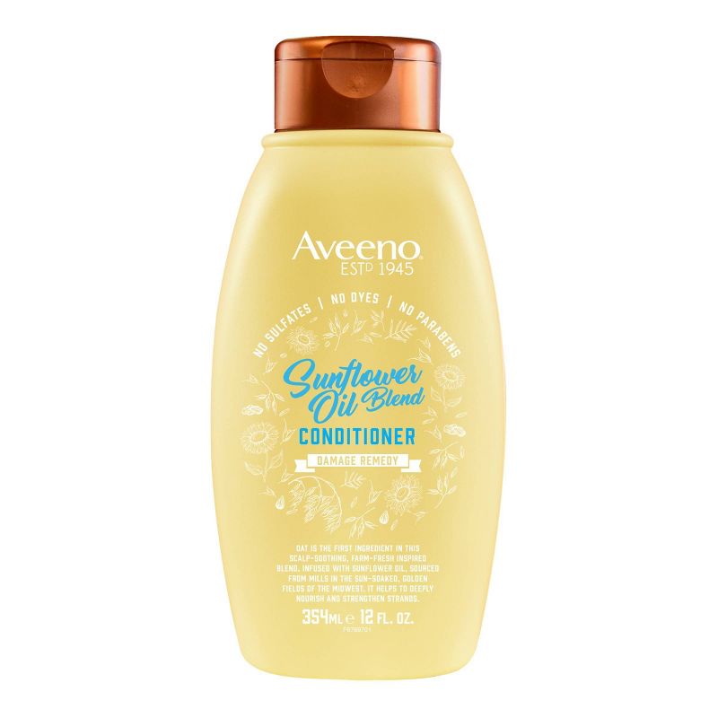 Aveeno Sunflower 7-Oil Blend Conditioner - 12 fl oz