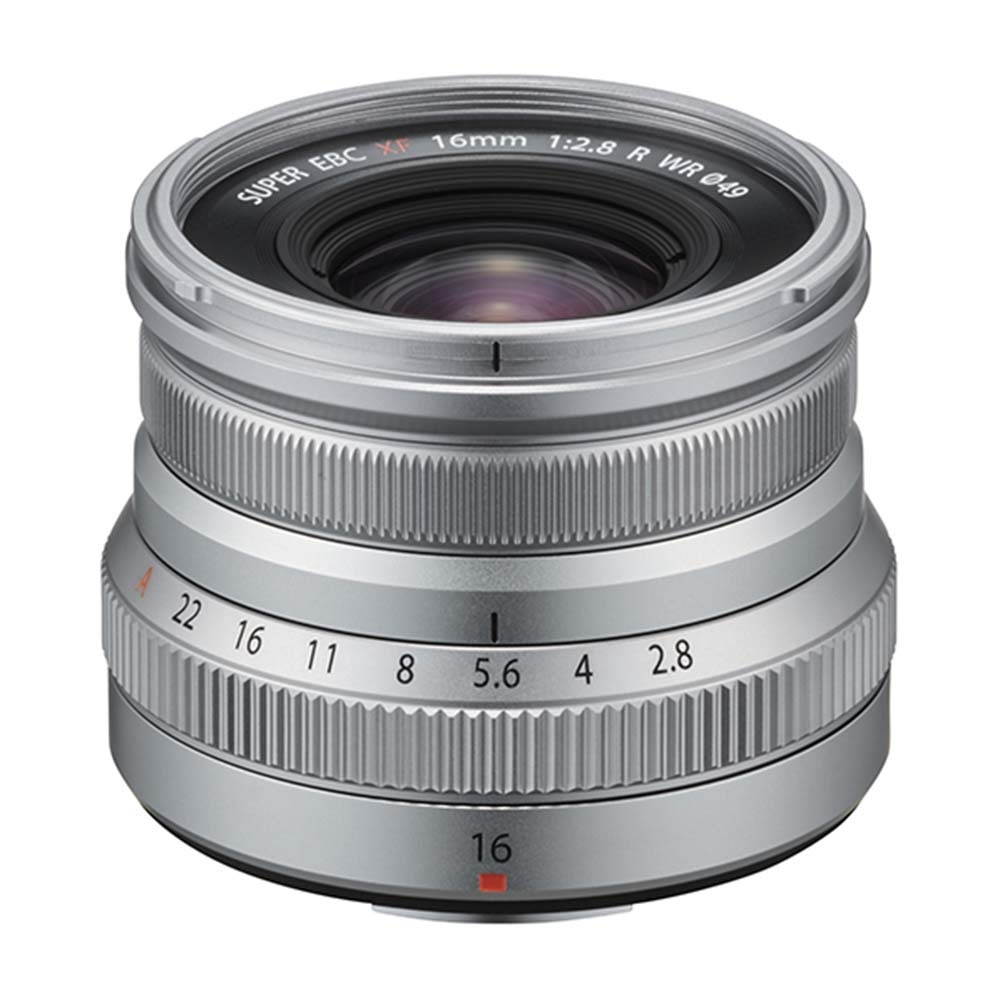 Fujifilm 16mm f/2.8 XF R WR Lens - Silver
