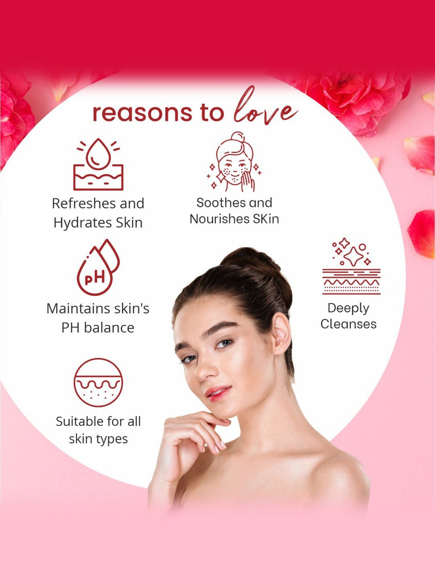 Globus Remedies Ayurvedic Rose Water Facial Toner - Pack of 2