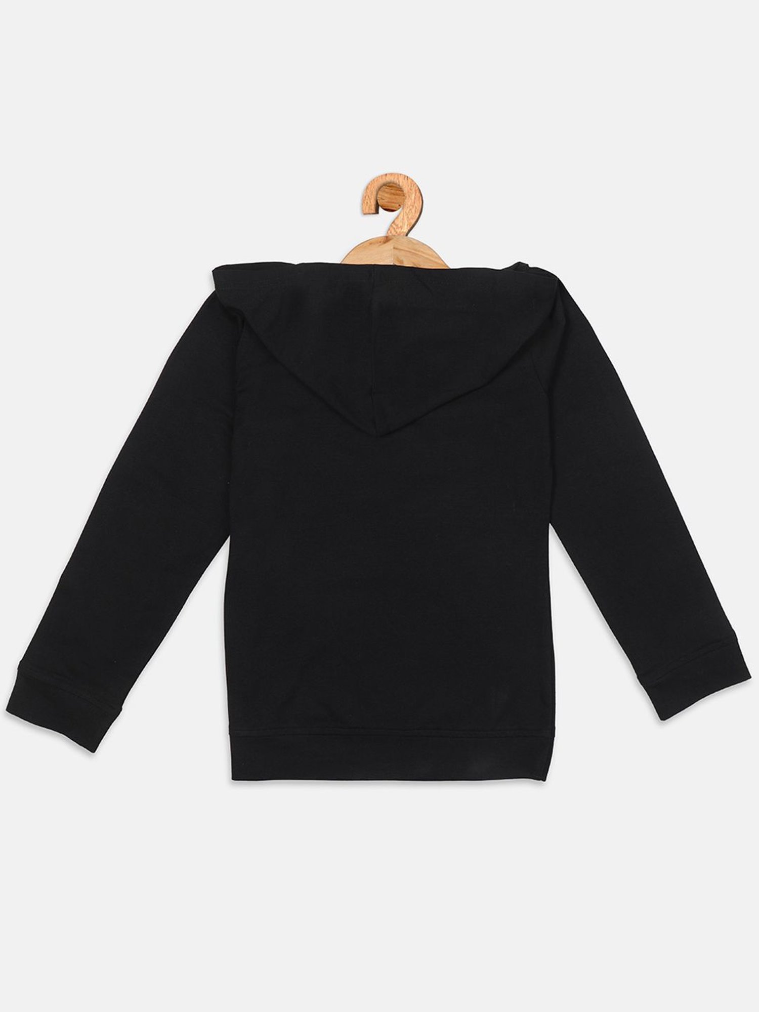NINS MODA Kids Black Sequence Full Sleeves Top