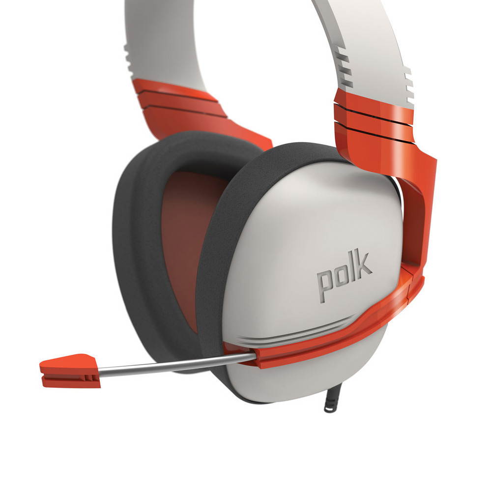 Polk Audio Striker P1 Gaming Headset - Orange