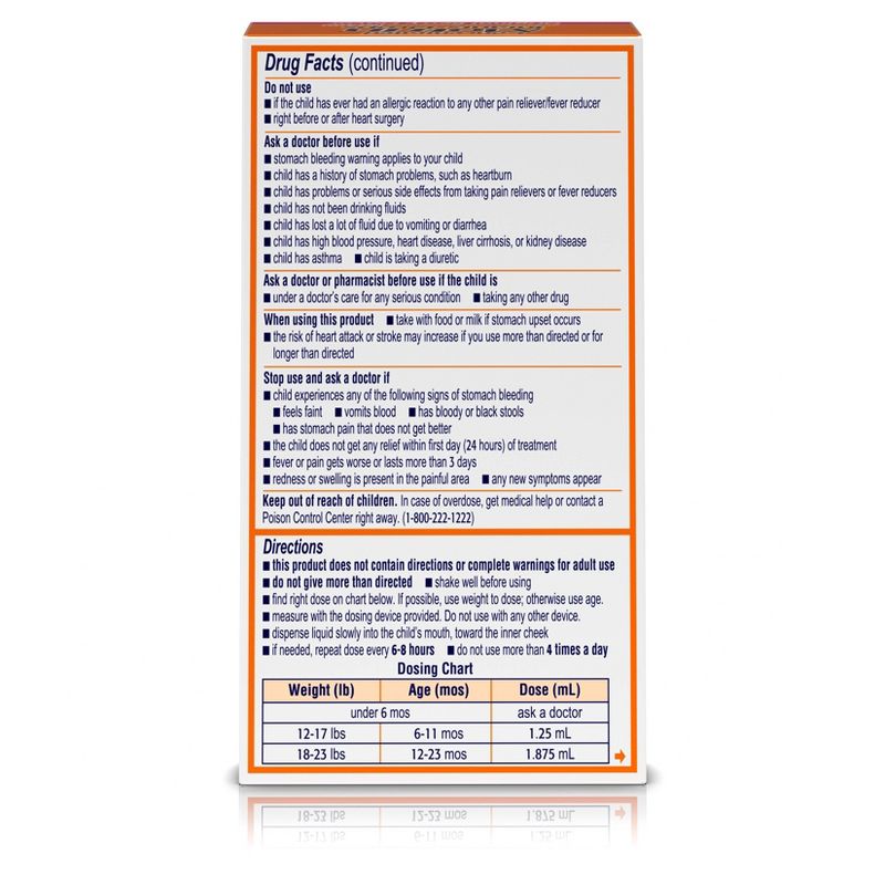 Motrin Infant's Berry Flavored Drops - 0.5 fl oz