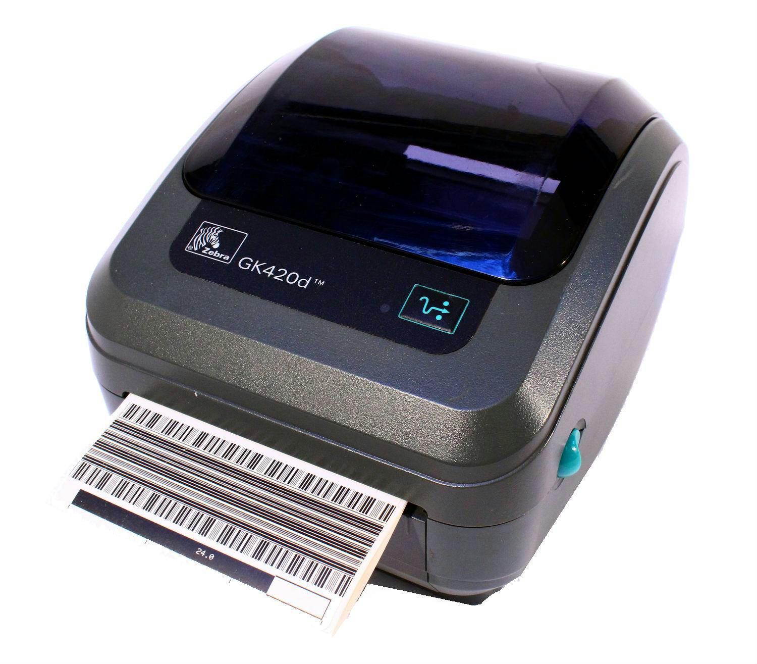 Nimax Zebra GK42-202210-000 GK420D B/W Direct Thermal Printer - 203 dpi - 300 inch per minute B/W - USB, Ethernet