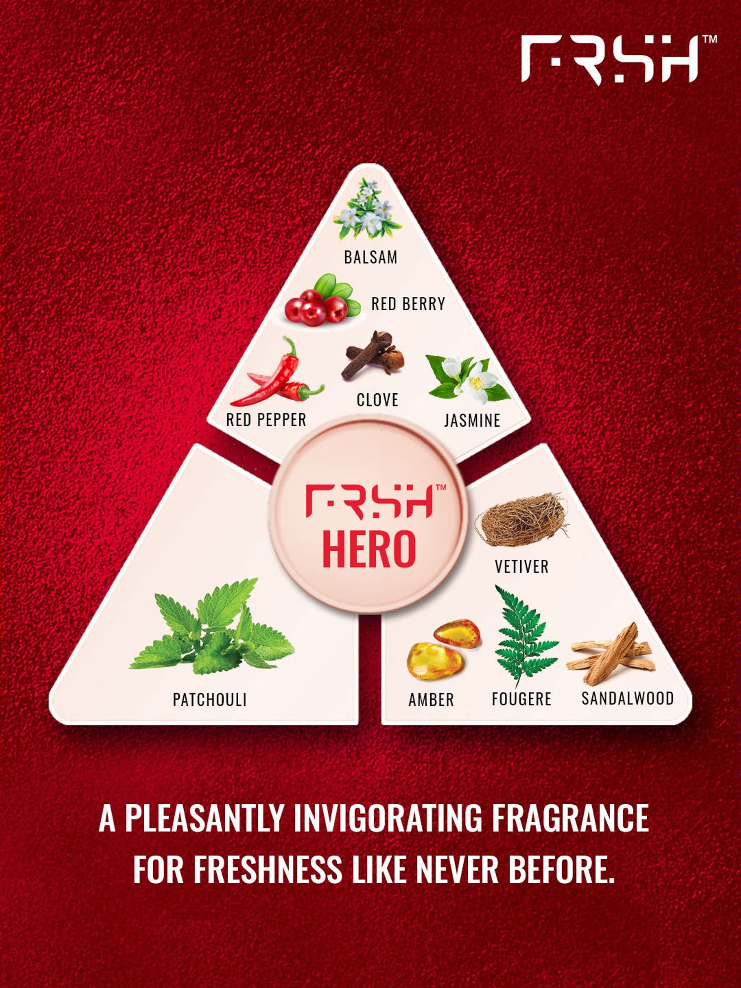 FRSH Dedorant Body Spray Hero - Pack of 2