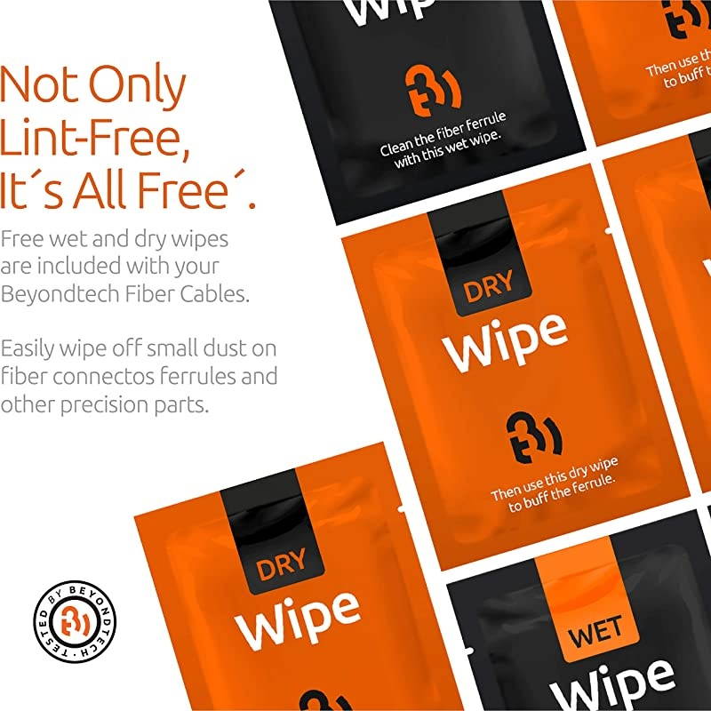 LC to LC Fiber Patch Cable Multimode Duplex 20m 656ft 50125um OM2  PureOptics Cable Series