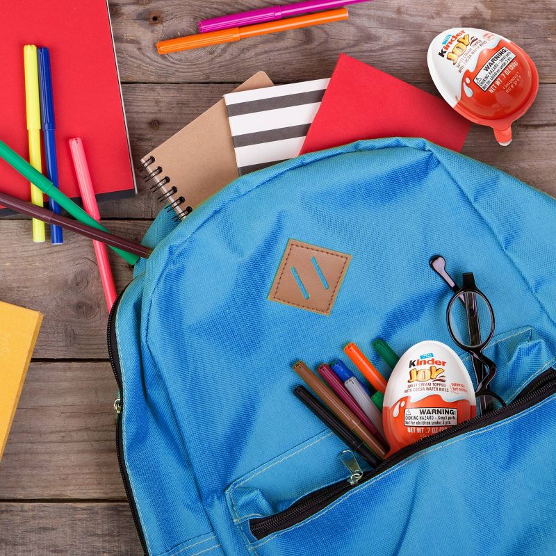 Kinder Joy Sweet Cream Topped with Cocoa Wafer Bites Chocolate Treat + Toy - 6ct