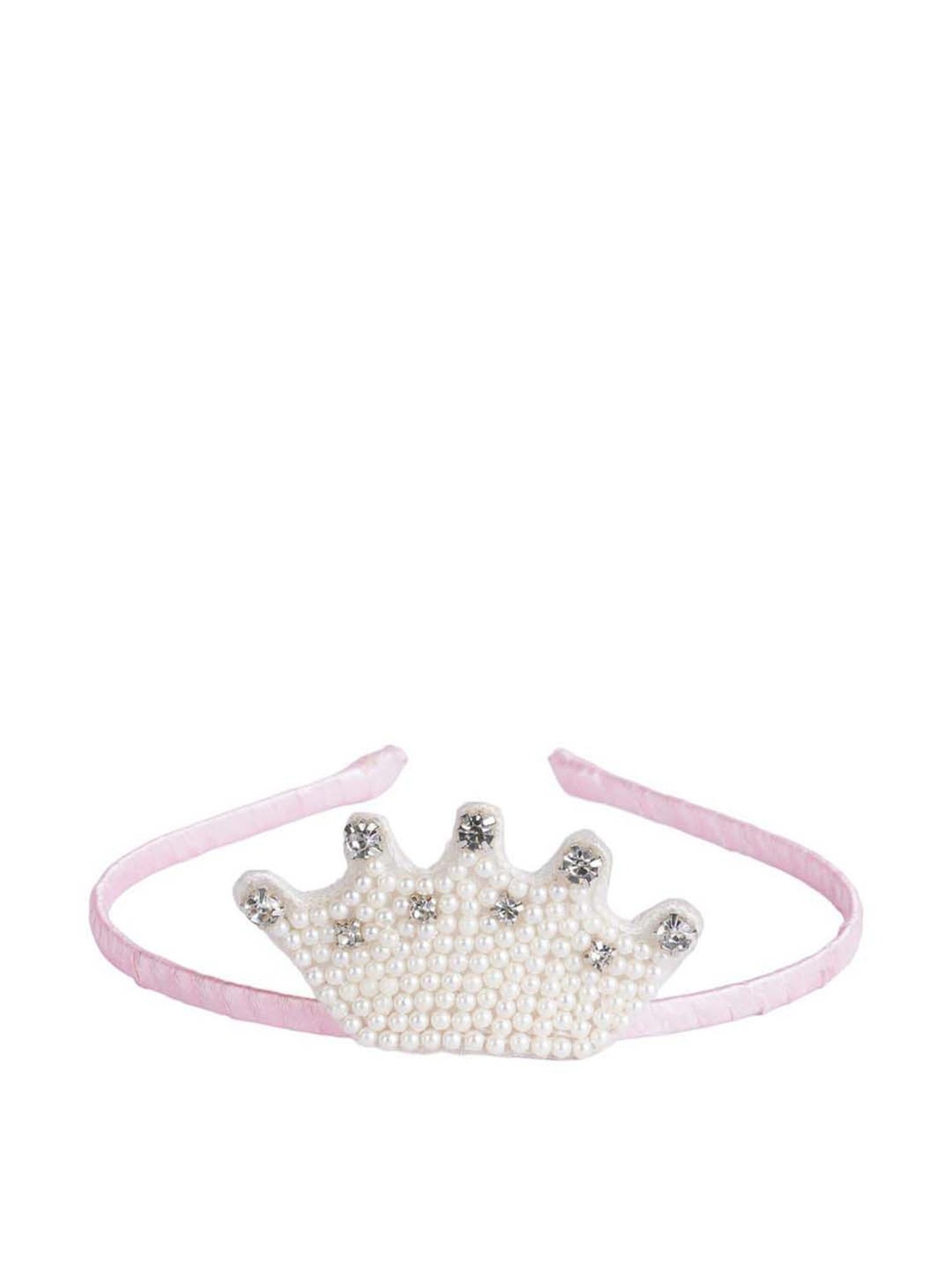 Choko Pink Embellished Hair Band