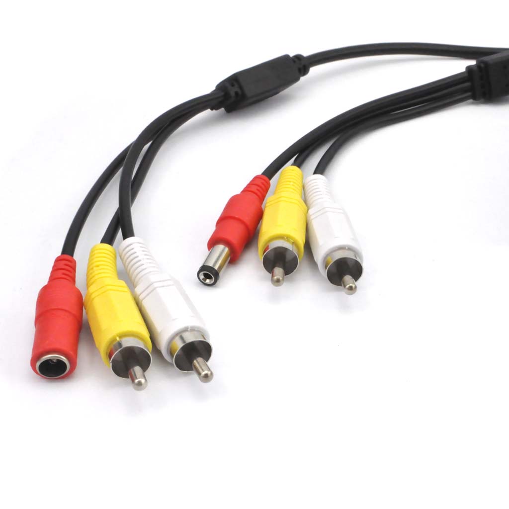 iKKEGOL 10M 33ft BNC CCTV Camera 12V Powered Video Extension Cable for DVR Security Camera