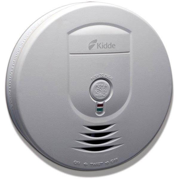 Kidde Fire 0919-9999 Smoke Alarm, Wireless, Ionization Sensor, Battery Powered
