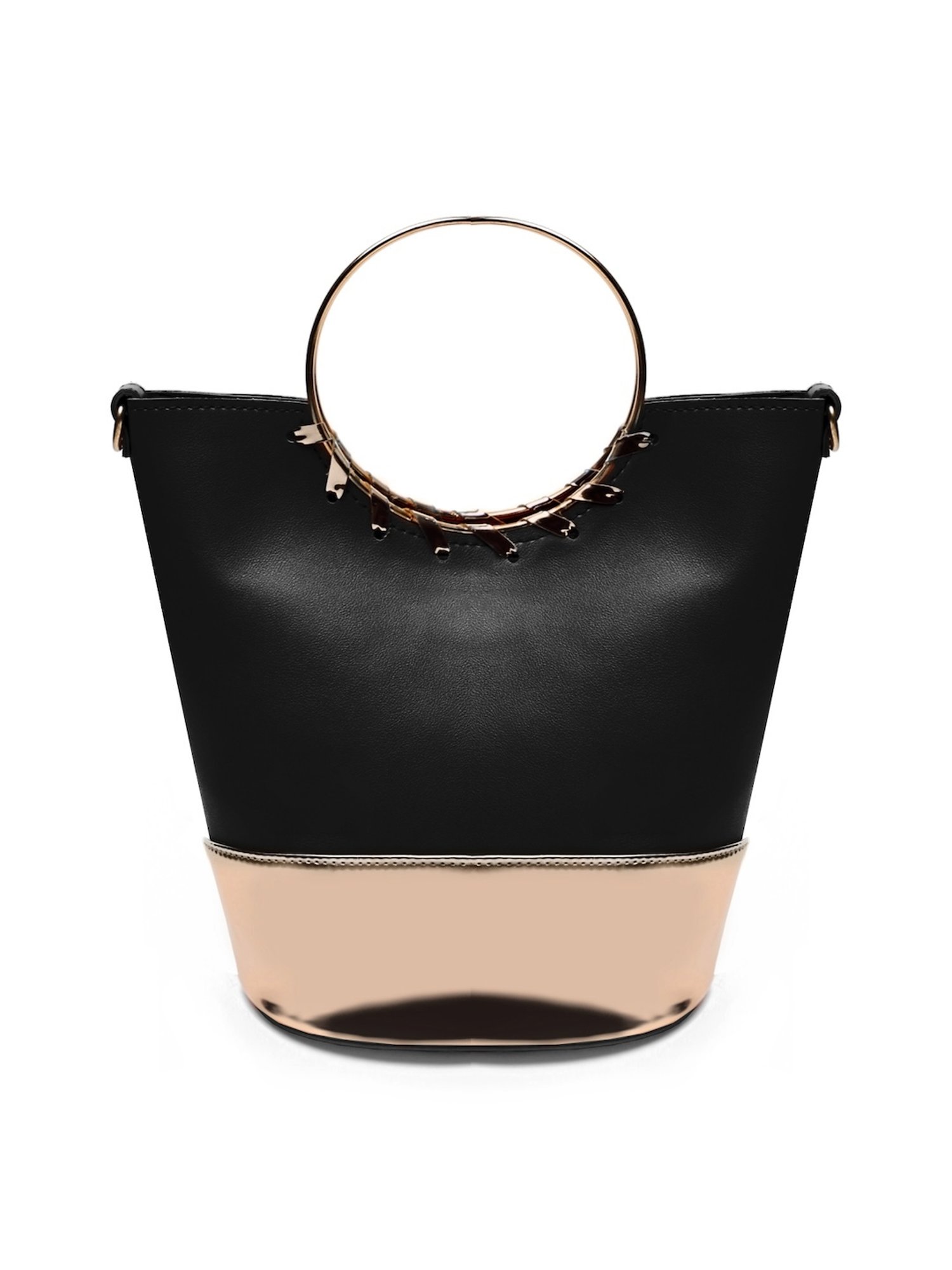 Modern Myth Spotlight Black Medium Bucket Handbag