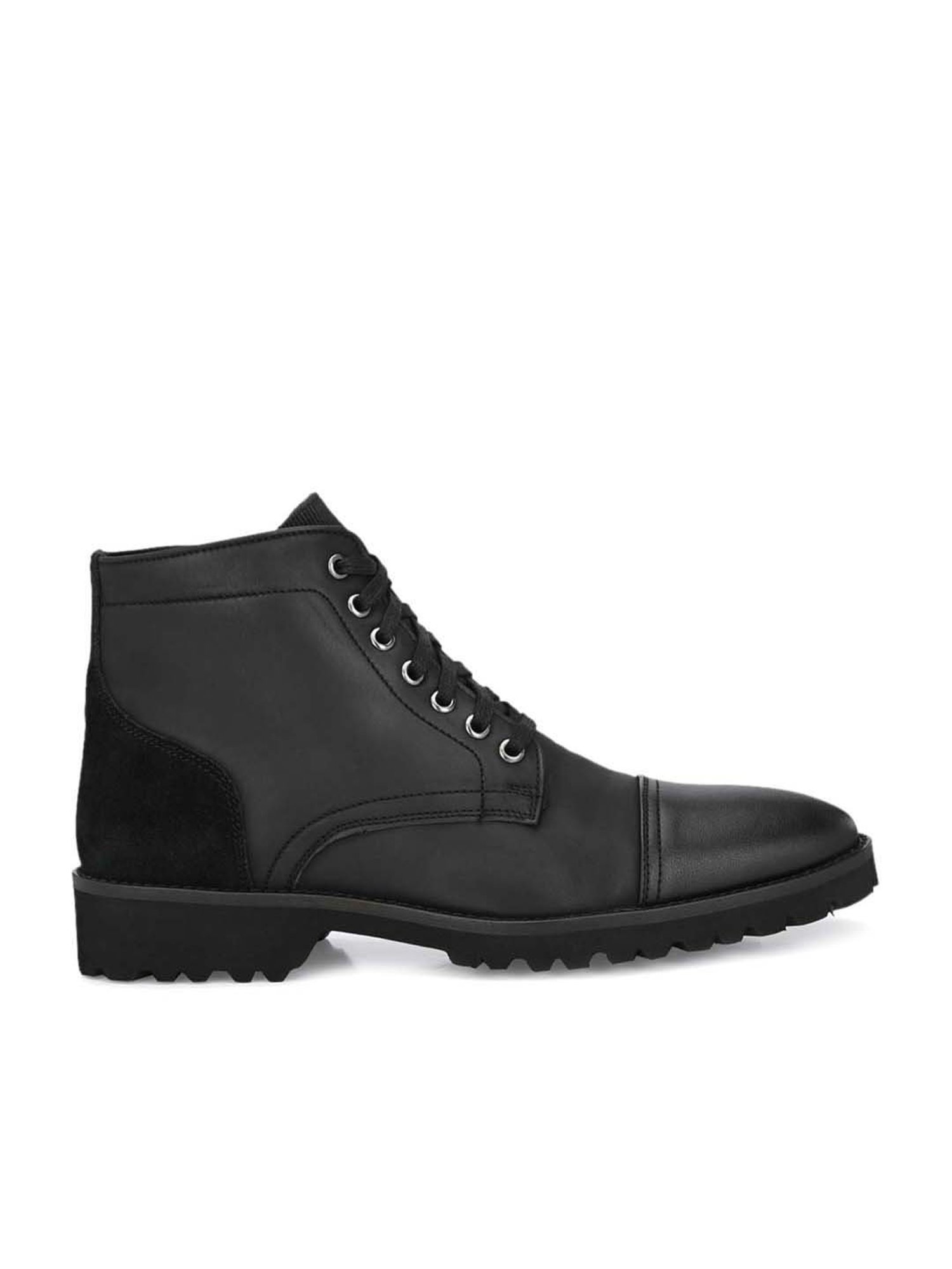 Delize Men's Black Casual Boots