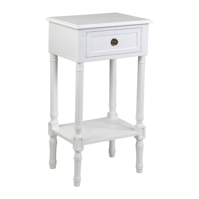 Lilith Side Table White - East At Main