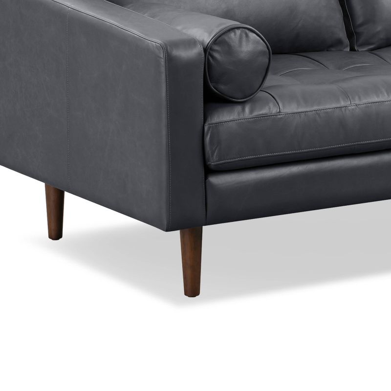 72" Kensington Apartment Sofa Slate Gray - Poly & Bark